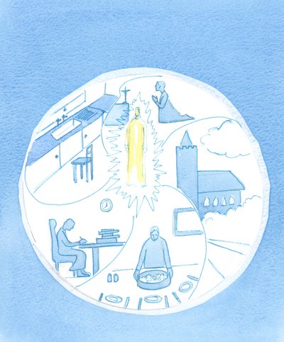 Iemand die Christus in het centrum van het leven houdt, heeft Hem als een verenigende factor te midden van de vele personen en incidenten van dat hele leven door Elizabeth Wang