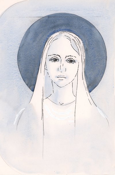 De Heilige Maagd Maria, Onze Lieve Vrouw door Elizabeth Wang