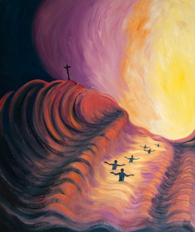 Het Bloed van Christus wast onze zonden weg en stelt ons in staat de Glorie van de Hemel te benaderen door Elizabeth Wang