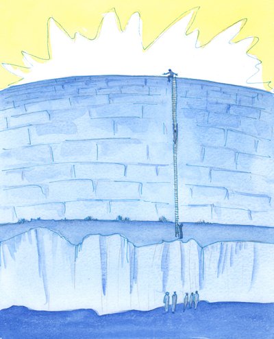 De Godheid is als een ommuurde stad door Elizabeth Wang