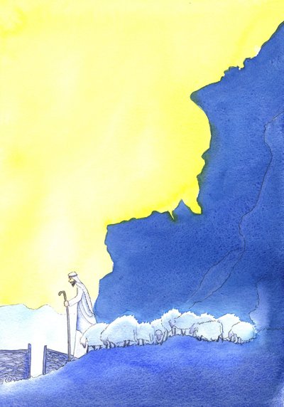 De Goede Herder door Elizabeth Wang