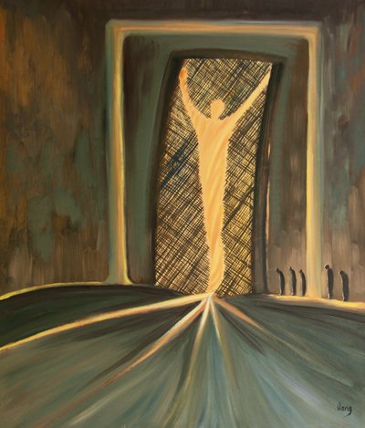 Het Offer van Jezus heeft een levende opening gemaakt door het gordijn naar het Heilige der Heiligen, naar het licht van God, zodat we de Hemel kunnen binnengaan door Elizabeth Wang