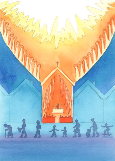De Heiligen en Engelen zijn verheugd door de eer die we hen tonen, evenals door onze liefde voor God door Elizabeth Wang
