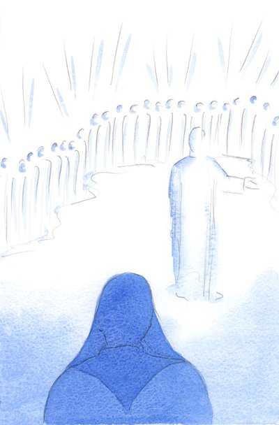 De heiligen van de hemel verheugen zich in onze liefde voor Christus en in onze goede daden, omdat alle vreugde in de hemel wordt gedeeld door Elizabeth Wang