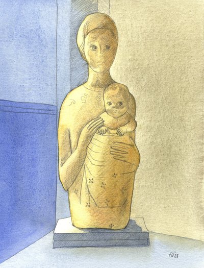 De Maagd en het Kind door Elizabeth Wang