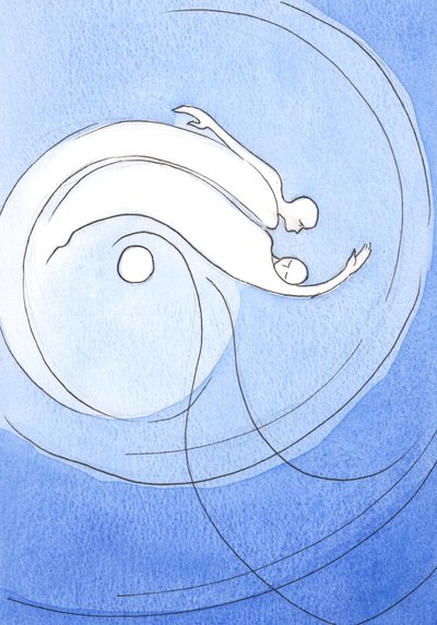De verbazingwekkende liefde van God voor de ziel wordt beschreven in het Hooglied: "Zijn linkerhand onder haar hoofd, hij omhelsde haar..." door Elizabeth Wang