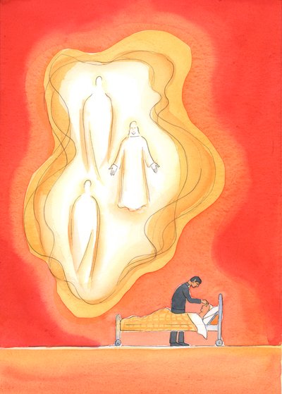 De zegeningen die worden gegeven in het sacrament van de zieken zijn geschenken van de Heilige Drie-eenheid, die een vernieuwde deelname aan het leven van de Heilige Drie-eenheid brengen, met vergeving, vrede en vele andere geschenken door Elizabeth Wang