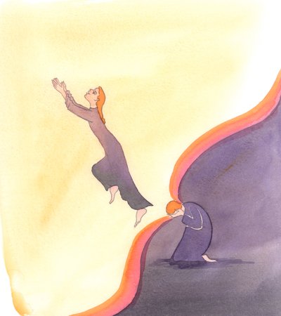 De innerlijke wereld binnen de ziel die we betreden door gebed is groter dan het fysieke universum waarin we tijdelijk zijn opgesloten door Elizabeth Wang