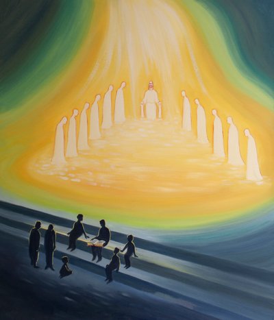 Het licht van Christus stroomt door het ambt van de paus en bisschoppen in eenheid met hem, en zonder dat kunnen we de Schrift of de christelijke boodschap niet volledig begrijpen door Elizabeth Wang