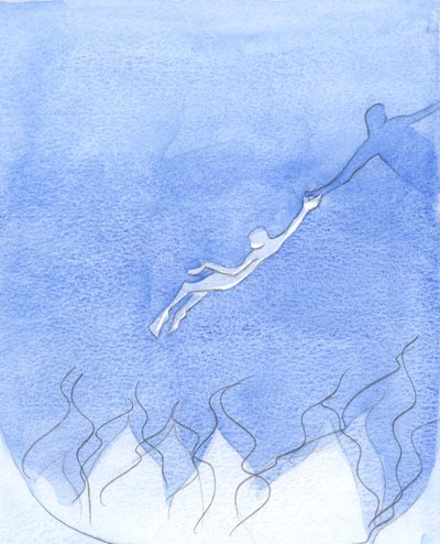 Degene die liefdevol "een hand uitstrekt" in gebed voor de stervenden, kan iemand zelfs van de rand van de hel redden. door Elizabeth Wang