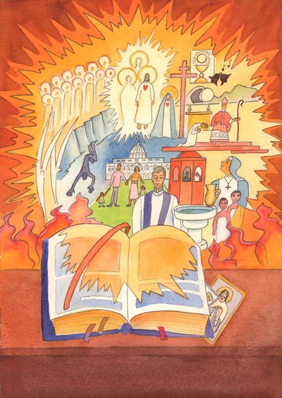 Het hele katholieke geloof is vervat in het Missaal en gevierd in de Liturgie door Elizabeth Wang