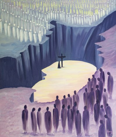 Door de Mis zijn we verenigd met de heiligen rond Christus