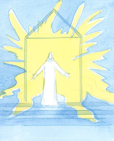 We kunnen Christus ontmoeten bij het tabernakel. Het is alsof het licht van de Hemel achter Hem schijnt, terwijl Hij naar ons luistert en Zijn genaden over ons uitstort door Elizabeth Wang