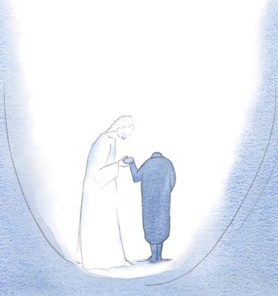 Toen ik voor Hem boog, in de Communie, verhief Hij mij door Elizabeth Wang