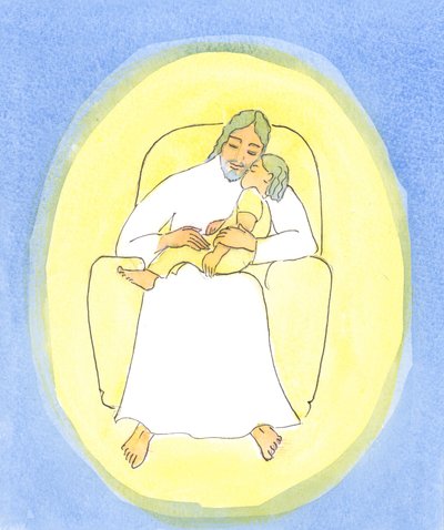 Wanneer een vriend van Christus Hem ontvangt in de Heilige Communie, maar te ziek en moe is om te bidden, kan zij er zeker van zijn dat Christus haar in Zijn liefdevolle zorg 