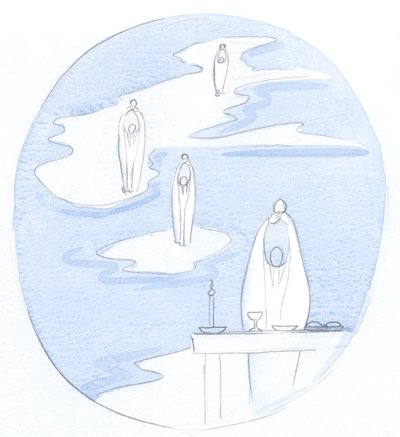 Waar een katholieke priester het Heilig Offer van de Mis opdraagt, daar is Jezus Christus, aanwezig bij Zijn volk door Elizabeth Wang