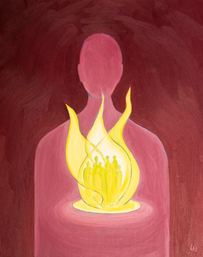 Met Gods liefde kunnen we helpen en bidden voor degenen die we in ons hart dragen door Elizabeth Wang