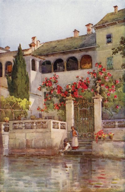 Een villatuin, Lago d