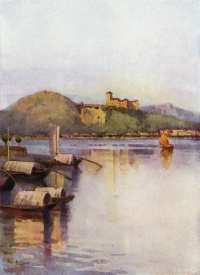 Angera, Lago Maggiore door Ella Du Cane