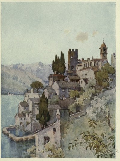 Corenno, Lago di Como, Illustratie uit 