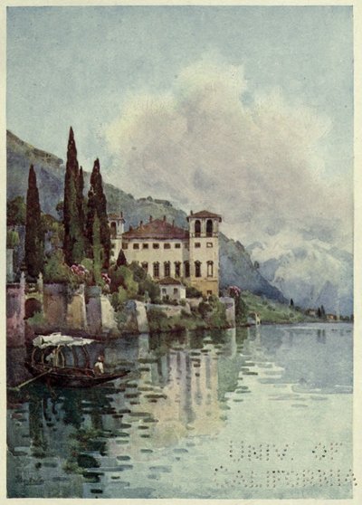 Gravedone, Lago di Como, Illustratie uit 