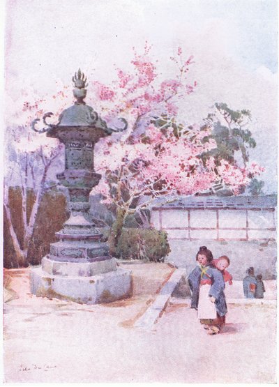 Japanse kinderen ca. 1900 door Ella Du Cane