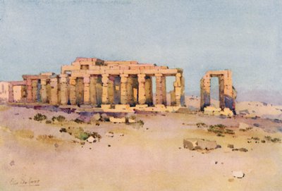 Het Ramesseum door Ella Du Cane