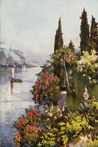 Villa Giulia, Lago di Como door Ella Du Cane