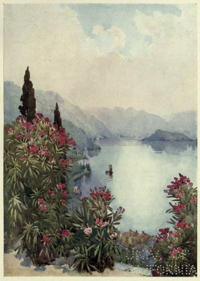 Villa Serbelloni, Lago di Como, Illustratie uit 
