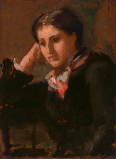 Charlotte Perkins Stetson Gilman, voor 1880 door Ellen Day Hale