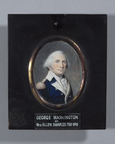 George Washington, waarschijnlijk 1803 door Ellen Sharples