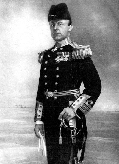 Admiraal Sir John Rushworth Jellicoe, opperbevelhebber, Eerste Wereldoorlog, 1914 door Elliott and Fry