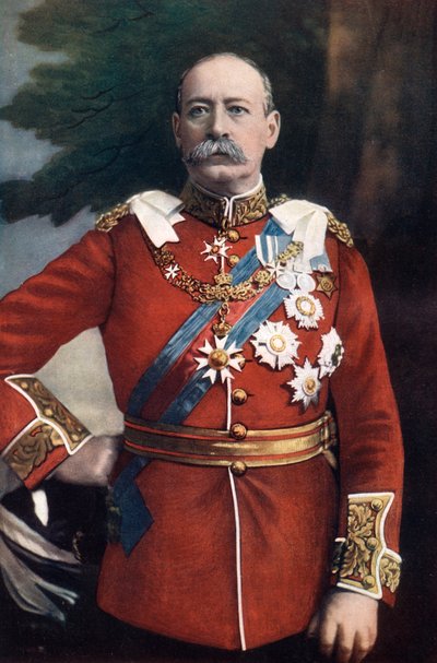 Generaal Sir Francis Wallace Grenfell, Britse soldaat door Elliott and Fry