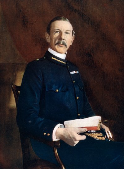 Luitenant-generaal Sir HE Colvile, Commandant van de 9e Divisie, Zuid-Afrika Veldmacht door Elliott and Fry