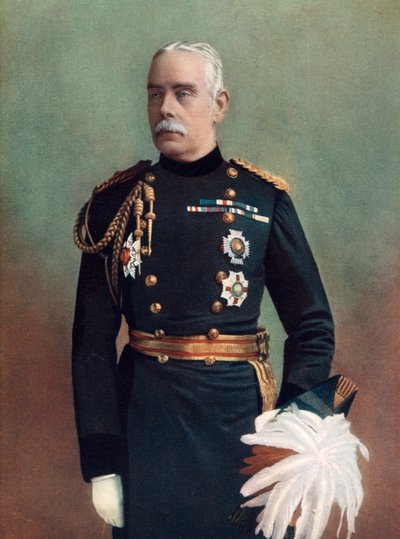 Generaal-majoor Sir John Carstairs McNeill, stalmeester van HM de koningin, 1902 door Elliott and Fry
