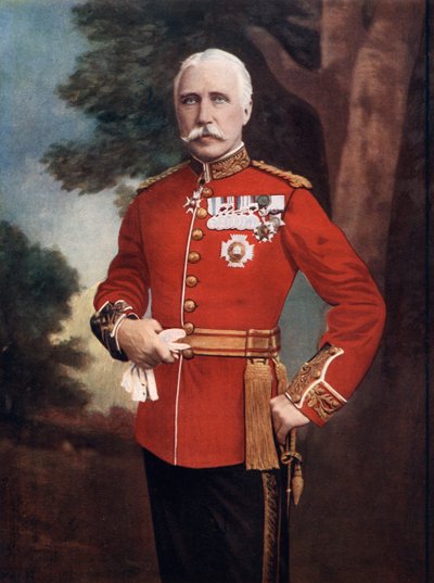 Generaal-majoor Sir Bindon Blood, Britse soldaat, 1902 door Elliott and Fry