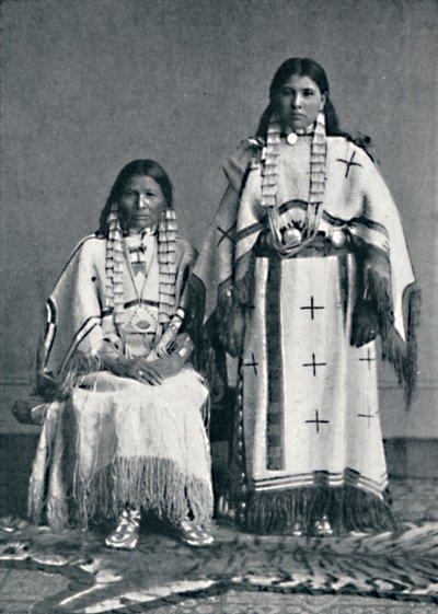 Noord-Amerikaanse Indianen, 1912 door Elliott and Fry