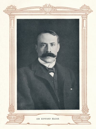 Sir Edward Elgar door Elliott and Fry