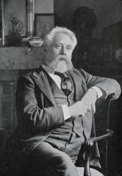William Ernest Henley door Elliott und Fry Studio