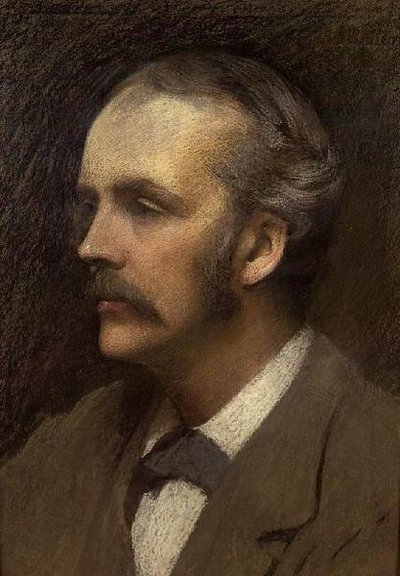Portret van de Rt.Hon. Arthur Balfour door Ellis William Roberts