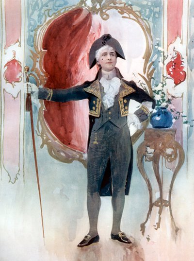 Charles Hayden Coffin in The Country Girl, ca. 1902 door Ellis and Walery