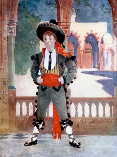Edmund Payne in De Toreador door Ellis and Walery