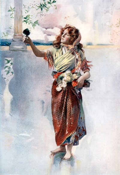 Ellaline Terriss in Bluebell in Fairyland, c1902 door Ellis and Walery