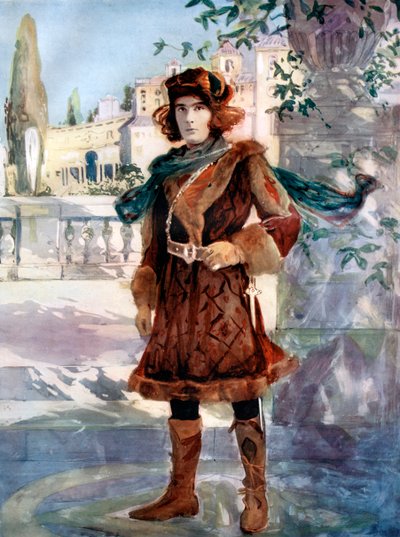 Henry Brodribb Irving in As You Like It, ca. 1902 door Ellis and Walery
