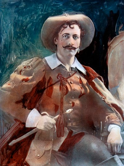 Lewis Waller in De Drie Musketiers, ca. 1902 door Ellis and Walery