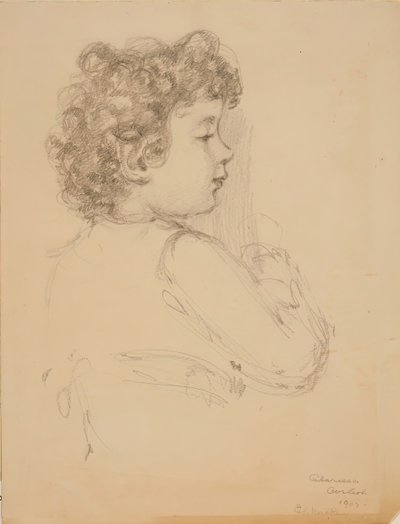 Clarissa, 1909 door Elmer Livingston MacRae