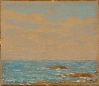 Zeegezicht door Elmer Livingston MacRae