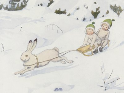 De sneeuwhaas door Elsa Beskow