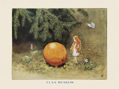 Het zonne-ei De sinaasappel door Elsa Beskow