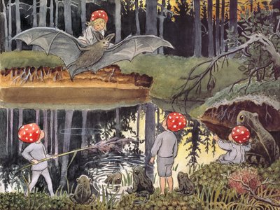 De Tomtebo-kinderen: De Vleermuis door Elsa Beskow